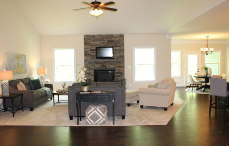 living room new home huntingtown md